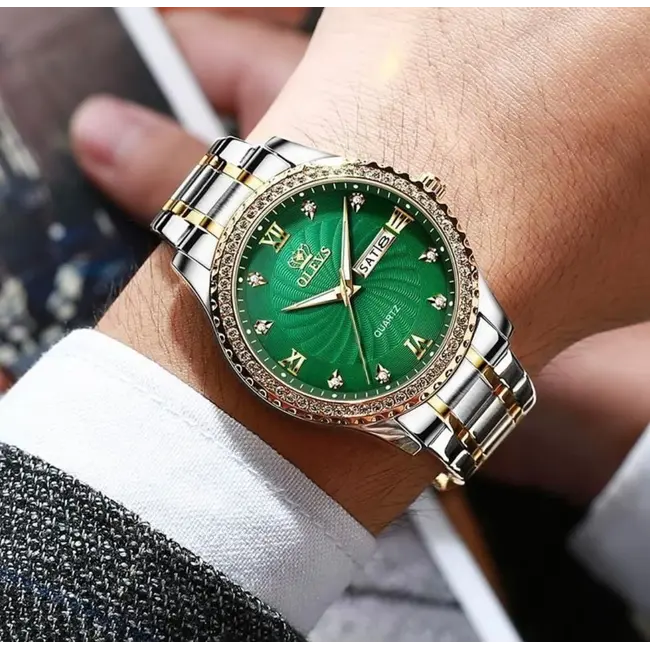 Olevs Étoile – Herenhorloge met stalen band en verfijnd design