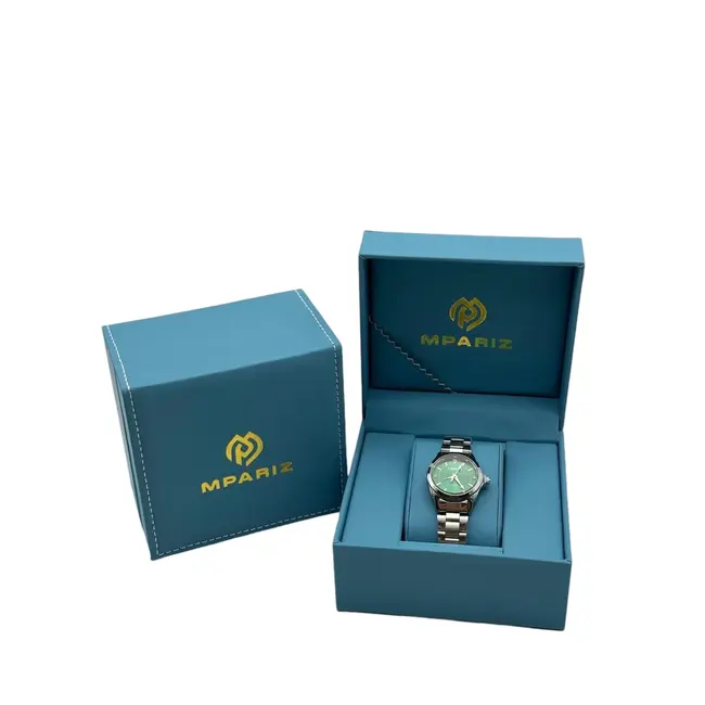 Chenxi Dameshorloge Zilver (Roze/Groen)