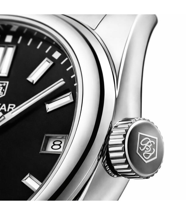 Benyar Luxe Herenhorloge  Zilver &  Zwart - Mechanisch