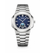 Binbond Luxe Herenhorloge Zilver Blauw