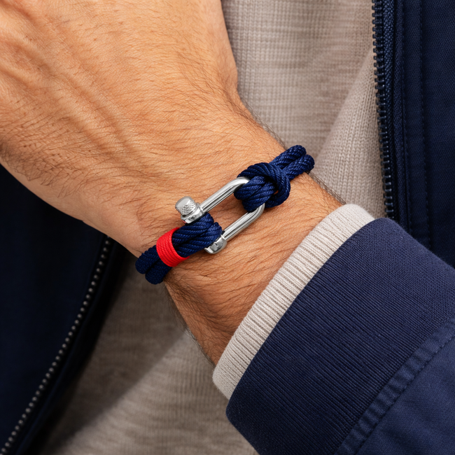 Mpariz Luxe Bengel Armband Blauw