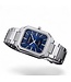 Curren Luxe Herenhorloges  Zilver Blauw