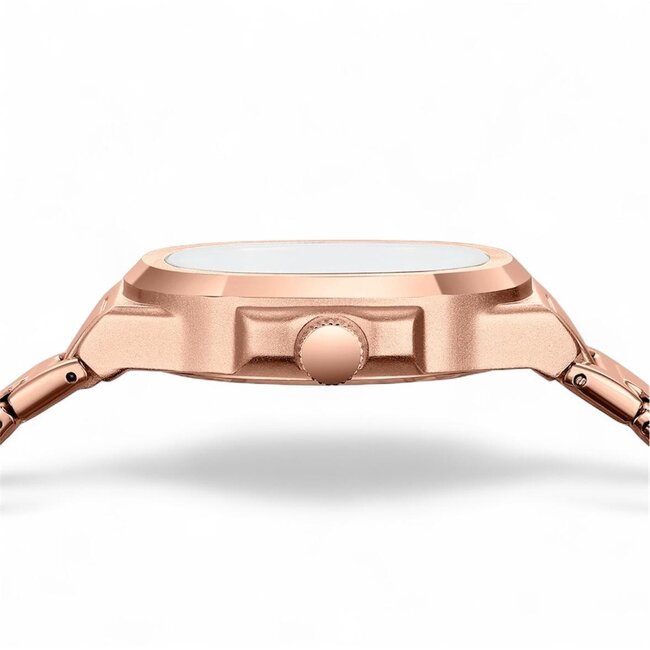 Nibosi Herenhorloge Rosé (Blauw/Wit)