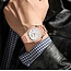 Nibosi Astor – herenhorloge met stalen band en modern design