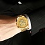 Nibosi Impérial – herenhorloge met stalen band en luxe skeleton design