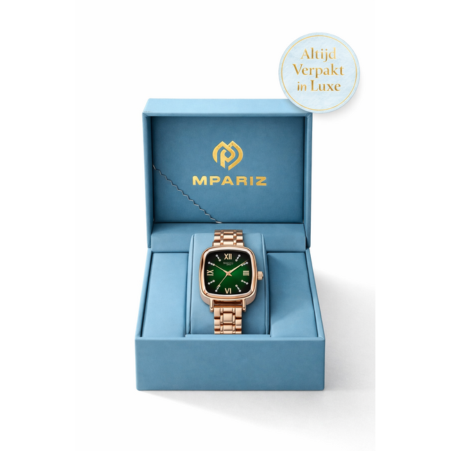 Nibosi Émera – dameshorloge met stalen band en verfijnd design