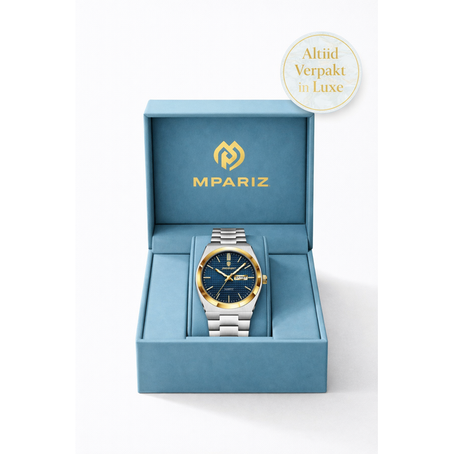 Poedagar Orion – herenhorloge met stalen band en modern design