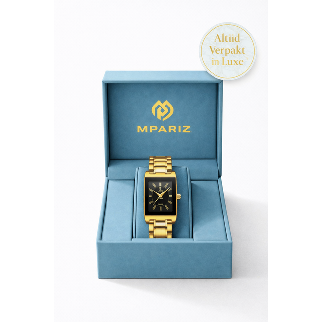 Liebig Luxe Dameshorloge  Goud Zwart