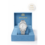 Ricecgo Luxe Herenhorloge Zilver Parelmoer Wit