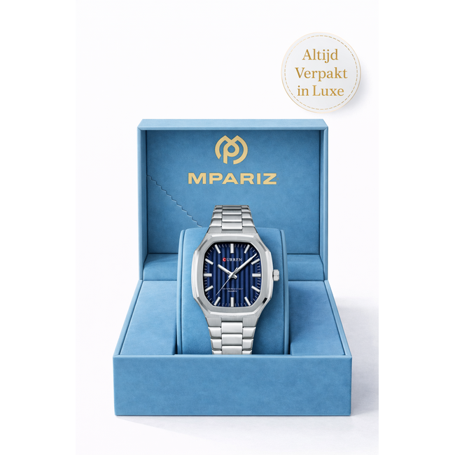 Curren Axis – herenhorloge met stalen band en modern design