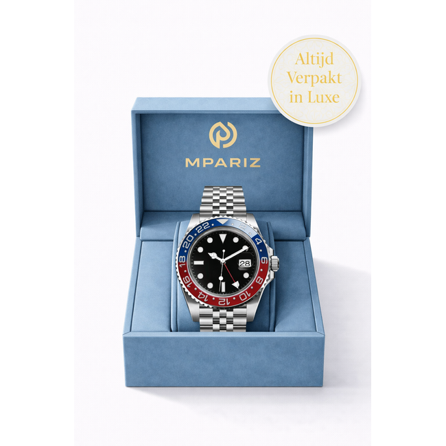 Denvosi Meridian – herenhorloge met stalen band en sportief design