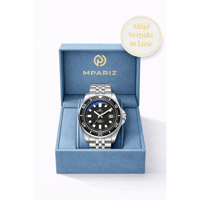 Mpariz Triton – herenhorloge met stalen band en sportief design