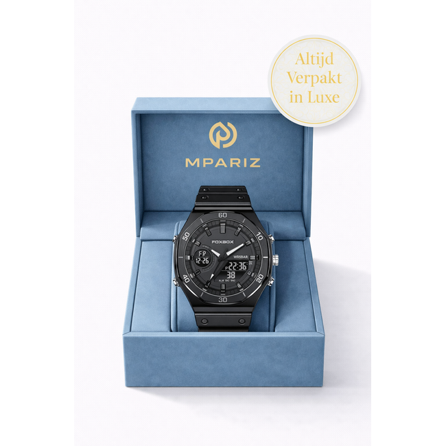Mpariz  Luxe Herenhorloges   Dubbele Display