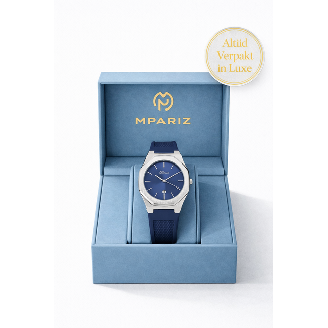 Denvosi Pacific – herenhorloge met rubber band en modern design