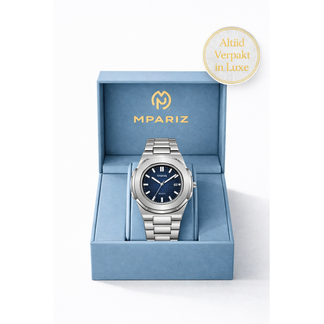 Tpofhs Vertex – herenhorloge met stalen band en modern design