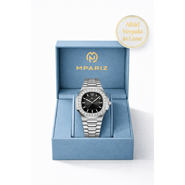 Poedagar Novelle – herenhorloge met stalen band en modern design