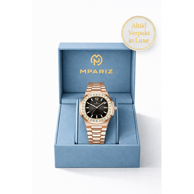 Poedagar Lumina – herenhorloge met stalen band en verfijnd design