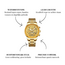 Nibosi Impérial – herenhorloge met stalen band en luxe skeleton design