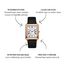 Geduo Vendôme – herenhorloge met leren band en klassiek design