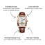 Lige Beaumont – herenhorloge met leren band en klassiek design