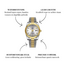 Nibosi Prestige – herenhorloge met stalen band en verfijnd design