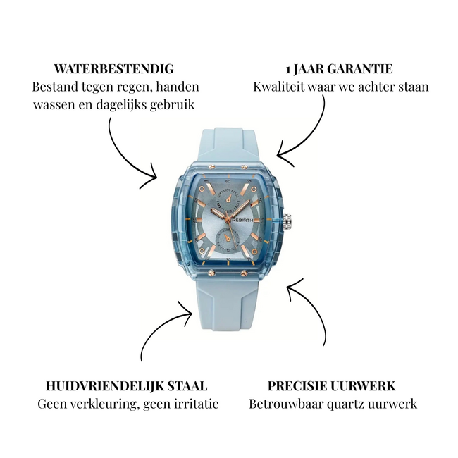 Mpariz Luxe Heren en Dameshorloges