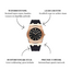 Pintime Helios – herenhorloge met rubber band en modern design