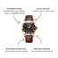 Lige Laurent – herenhorloge met leren band en elegant design