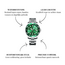 Mpariz Evergreen – herenhorloge met stalen band en sportief design