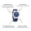 Denvosi Pacific – herenhorloge met rubber band en modern design