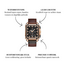 Mpariz Bastille – herenhorloge met leren band en klassiek design