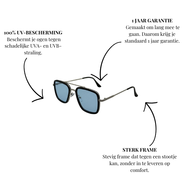 Mpariz - Crystal Frame Zonnebril