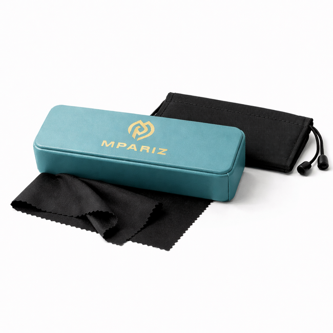 Mpariz Luxe Square – Goud of Zilver - Zonnebril voor Heren & Dames