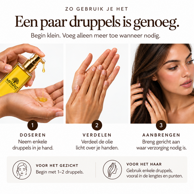 Mpariz 100% Pure Arganolie 100ml – Duurzaam, Biologisch & Luxe