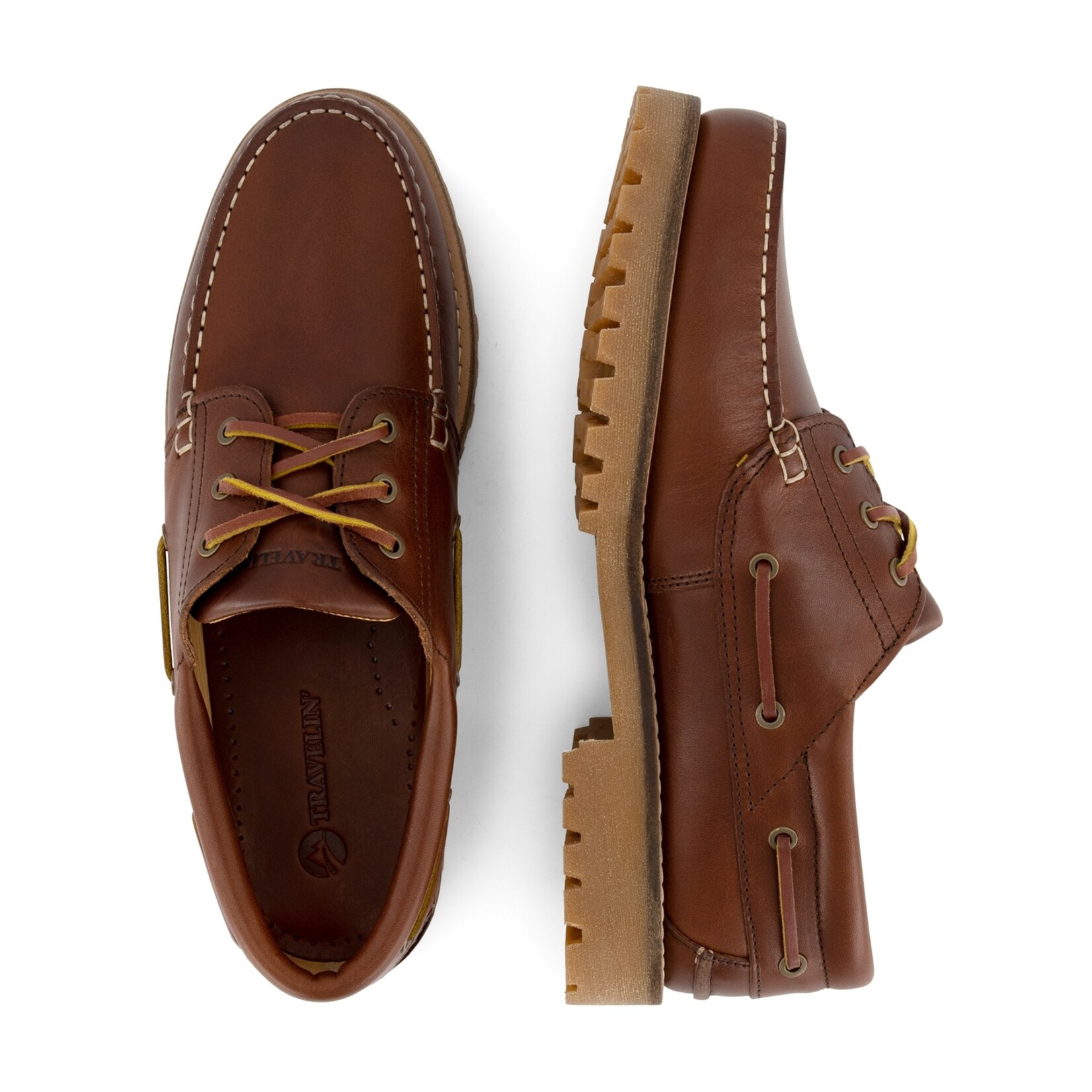 Travelin' Travelin' Plymouth Mocassins - Leren Heren Loafers