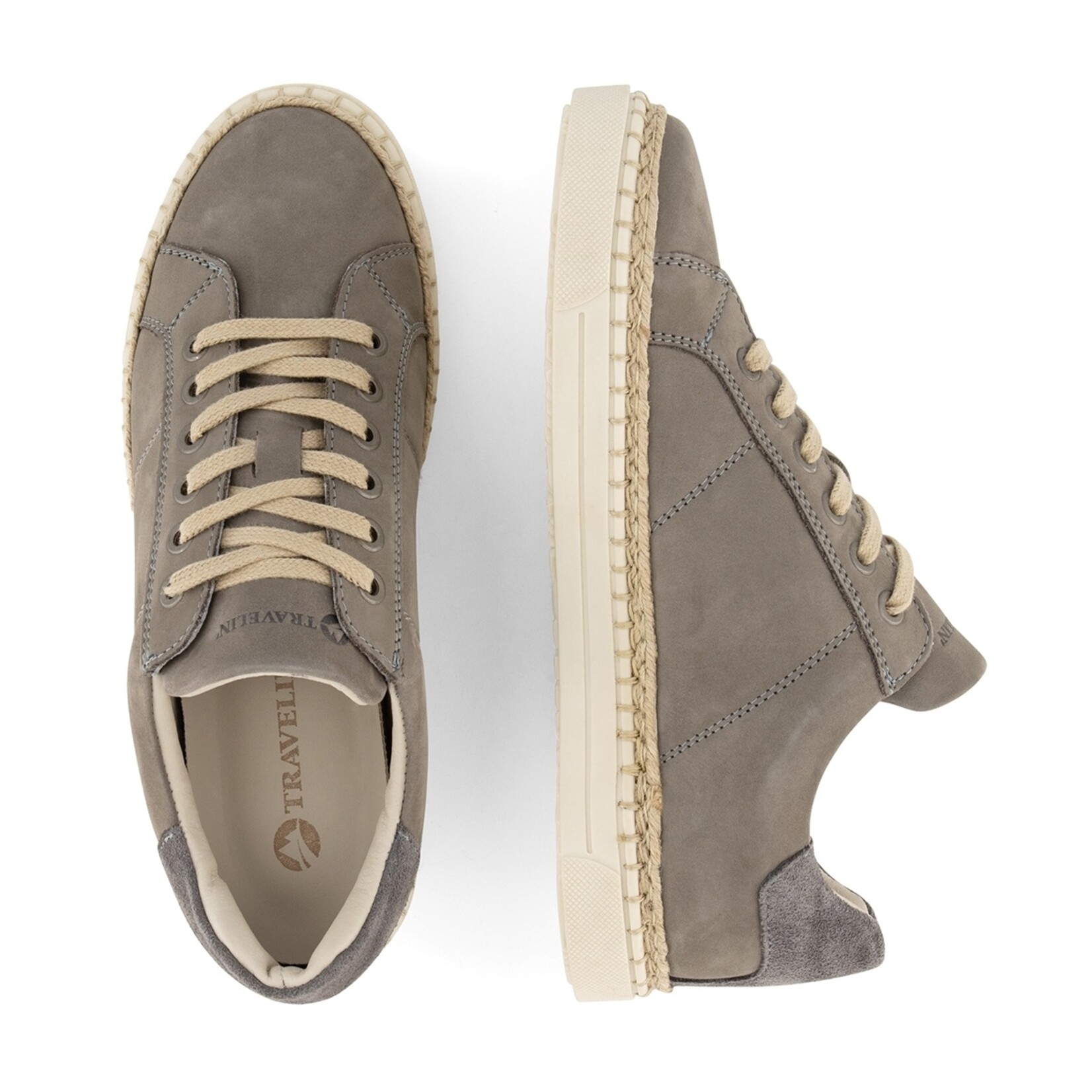 Travelin' Travelin' Caen Sneakers voor Dames - Uitneembaar Voetbed