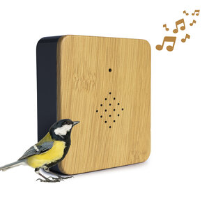 QLT No Less QLT Vogelhuisje met Geluid en Sensor - Vogelgeluiden