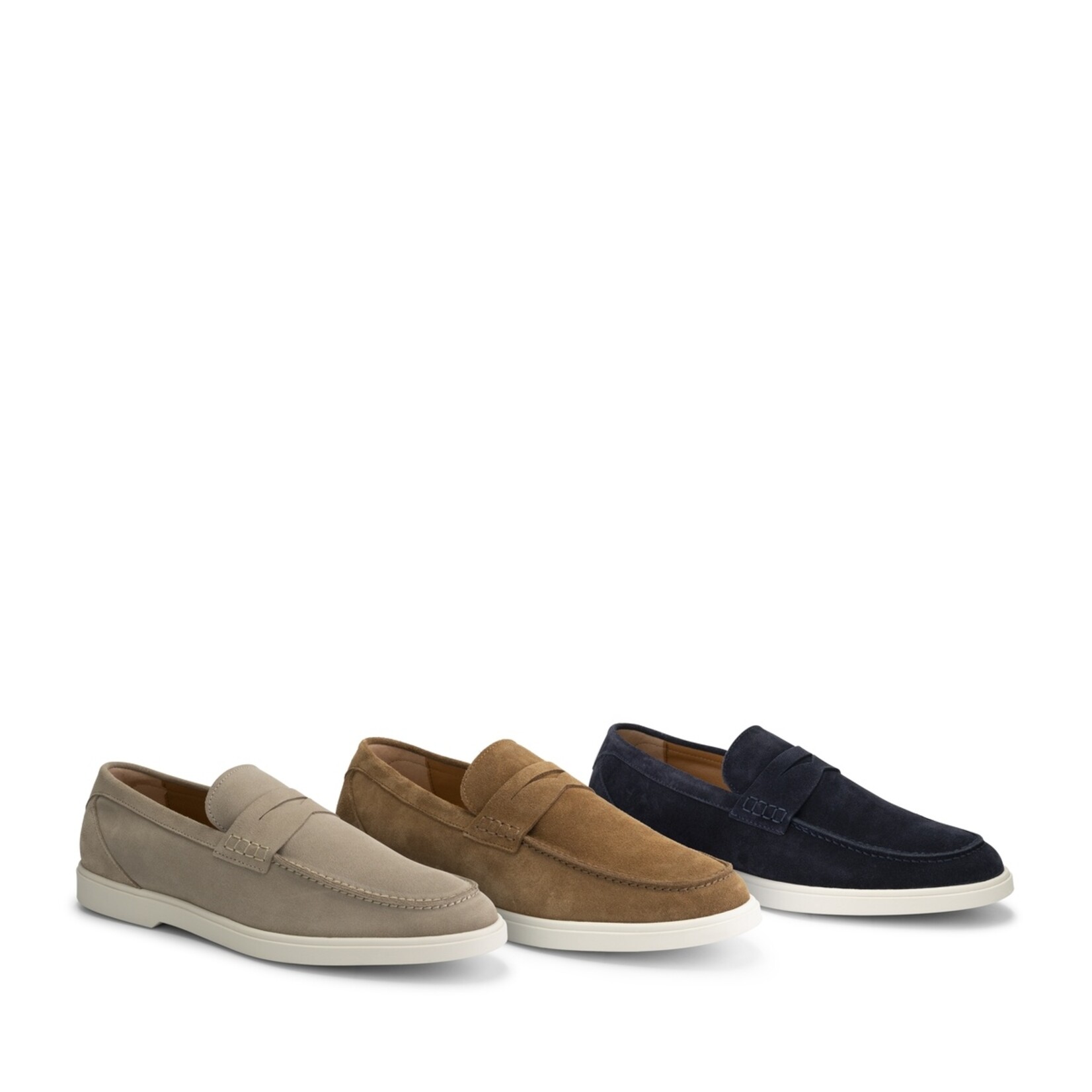 DenBroeck DenBroeck Thomas St. Lage Loafers voor Heren - Suède Instappers