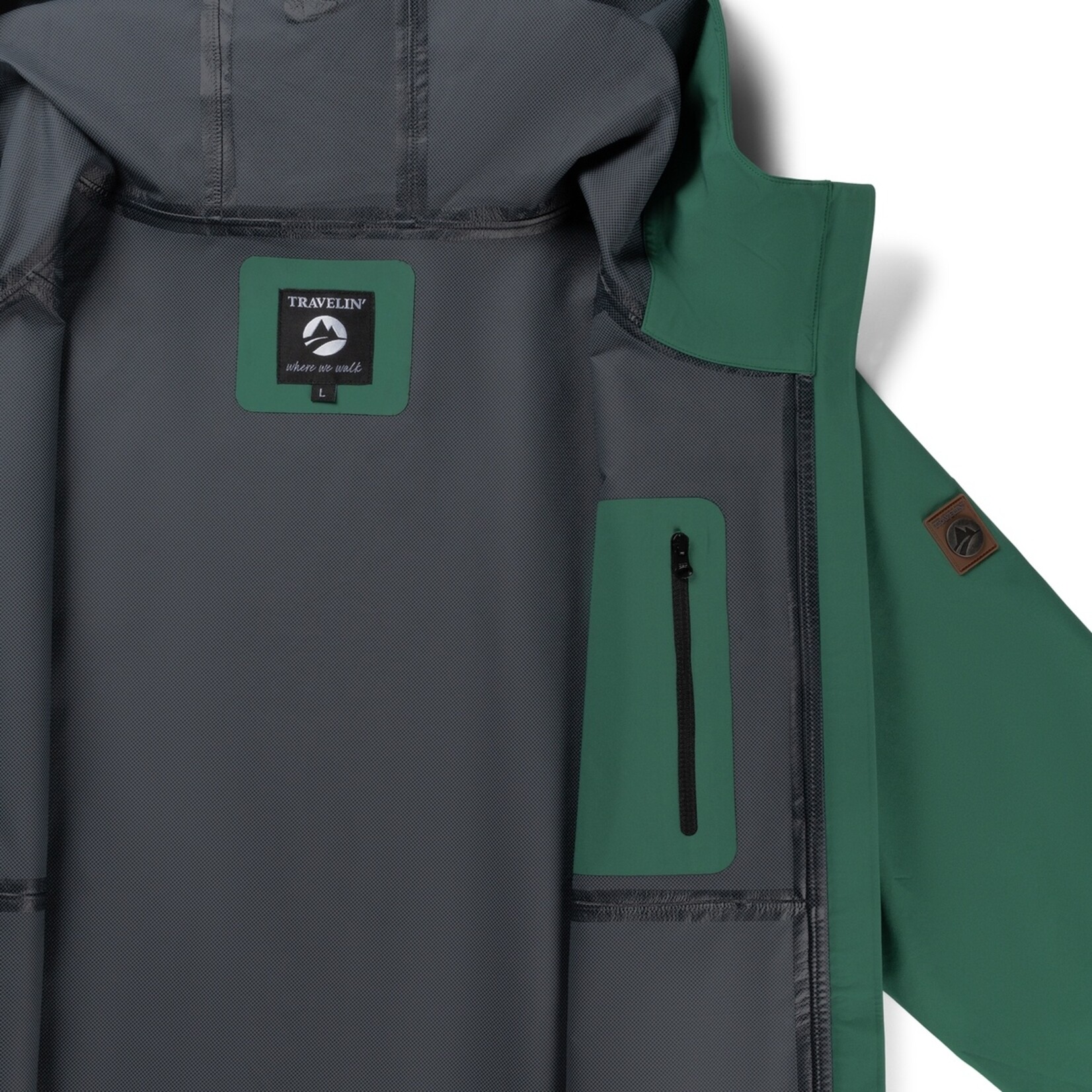 Travelin' Travelin’ Jack Jari Regenjas voor Heren