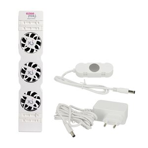 Ezeefox Ezeefox Radiatorventilator met Thermosensor  - Universeel