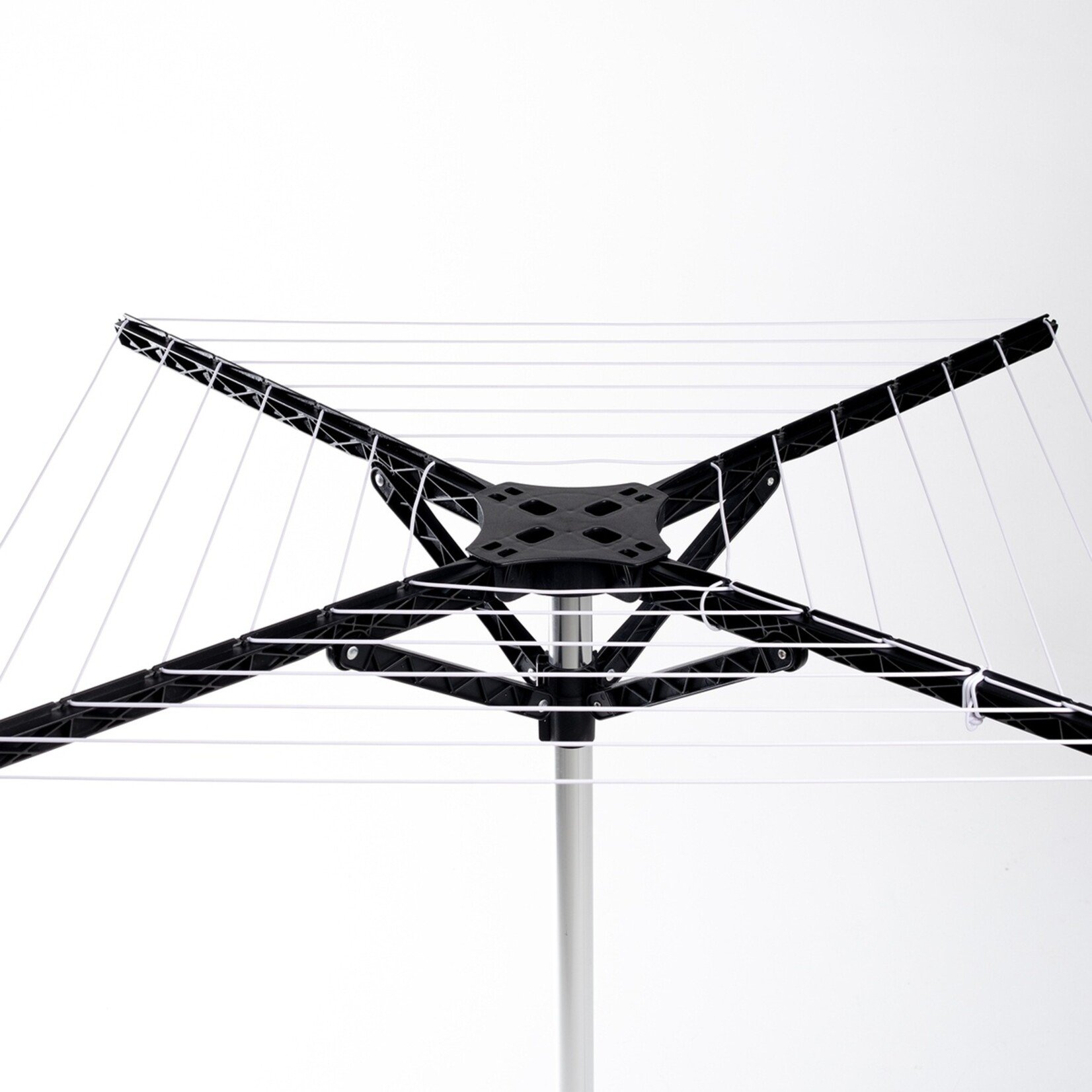 Nexxt Elektrisch Ronddraaiende Droogmolen – Droogrek met 17 Meter Waslijn