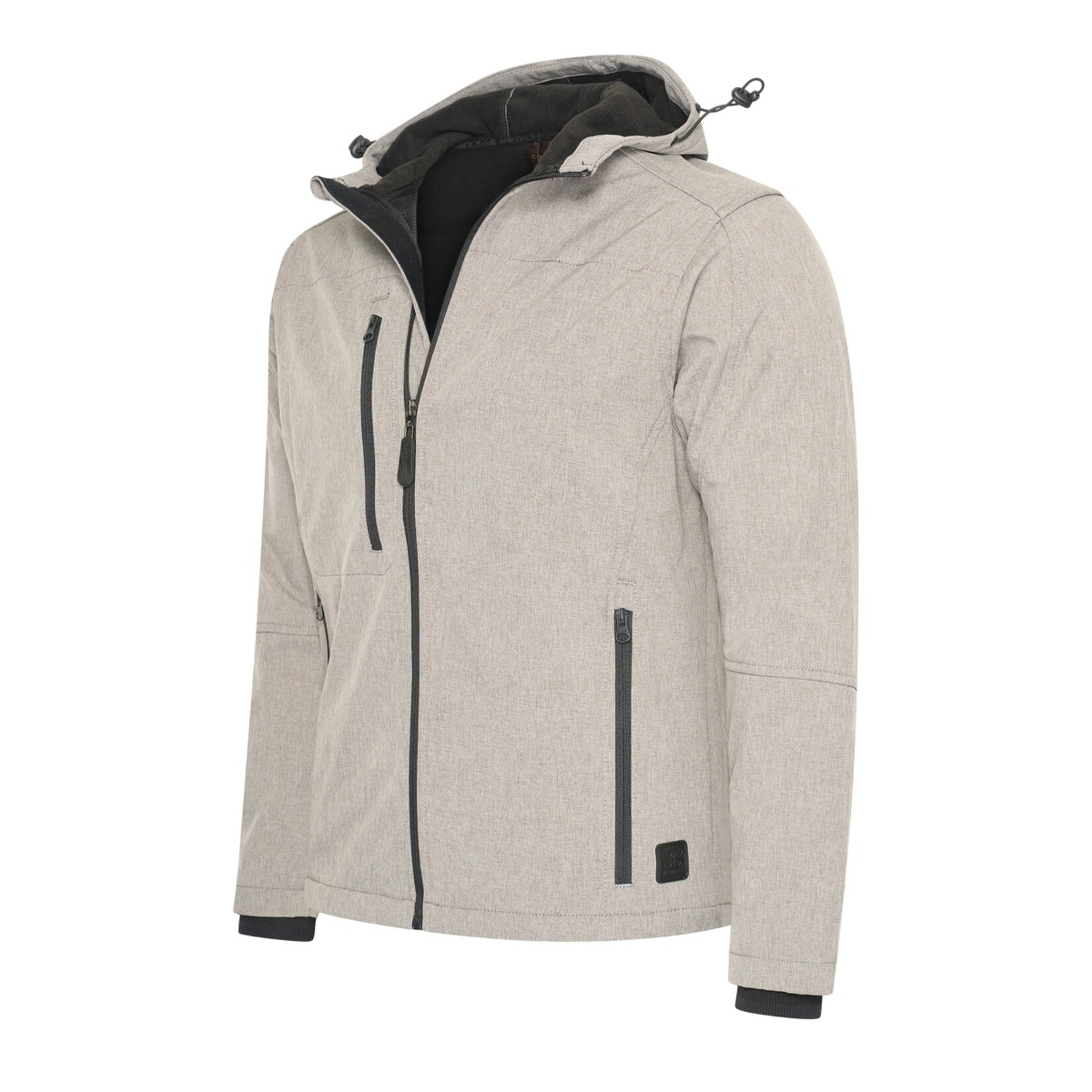 Cappuccino Pesaro Hooded Softshell Jacket Jas met Capuchon