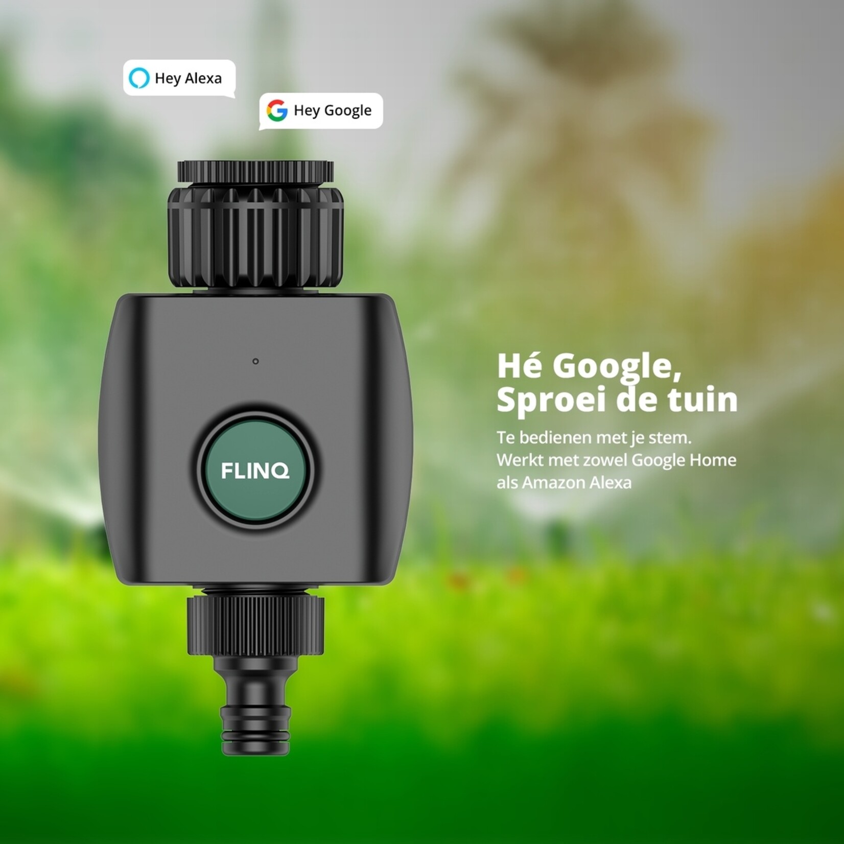 FlinQ Slim Irrigatiesysteem Tuin – Automatisch Planten Watergeefsysteem