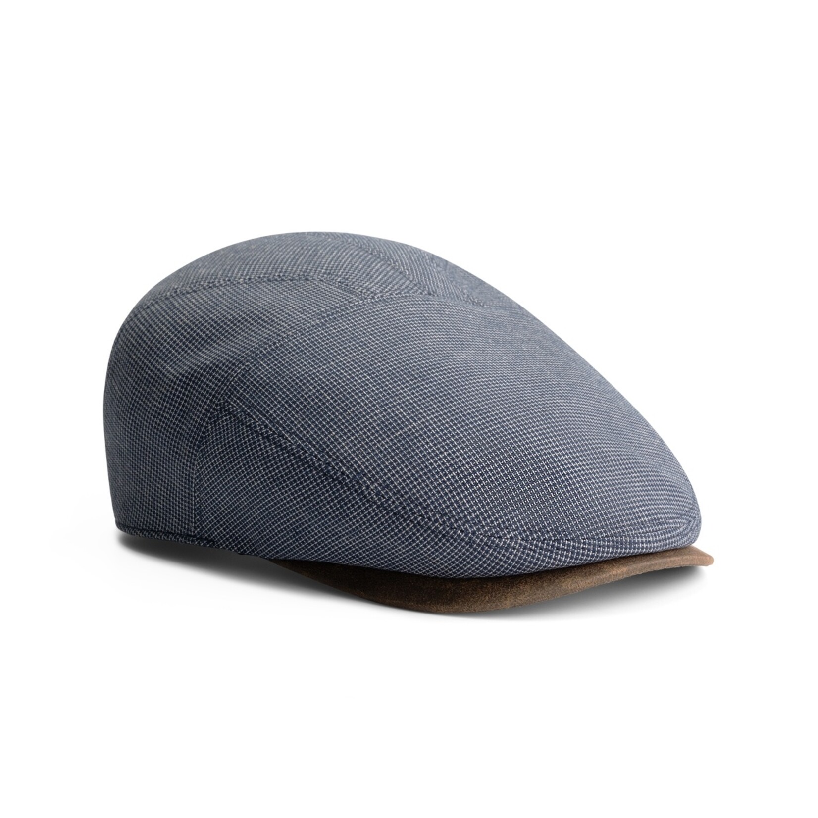 MGO Leisure Wear MGO Crayford Flat Cap Platte Pet - Linnen en Katoen