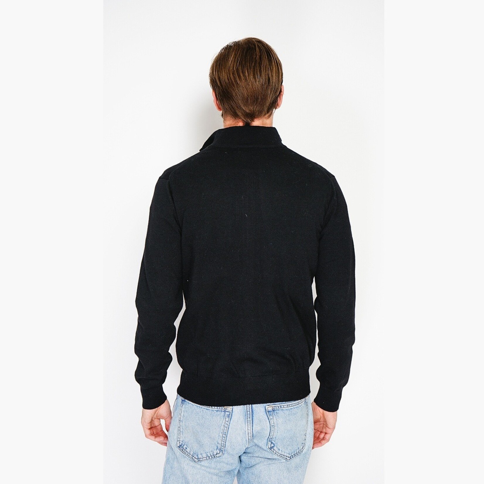 William de Faye William de Faye Zipped Cardigan Vest voor Heren - Kasjmier