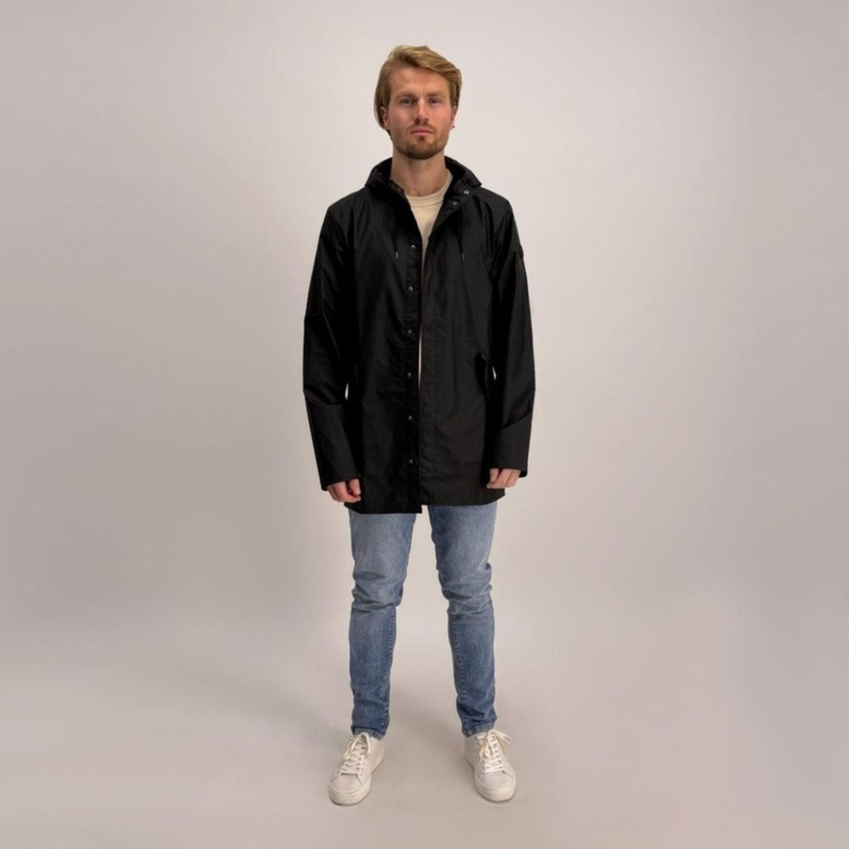 Cars Jeans Cars Jeans Ossy Regenjas voor Heren - Waterafstotend met Capuchon