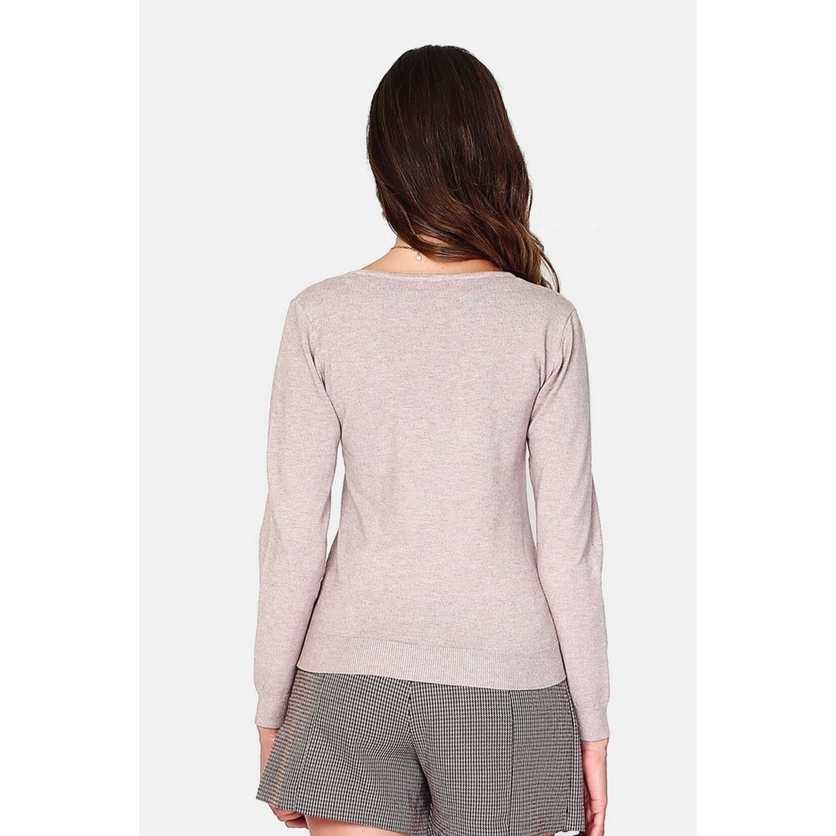 William de Faye William de Faye V-Hals Trui voor Dames - Knit Sweater