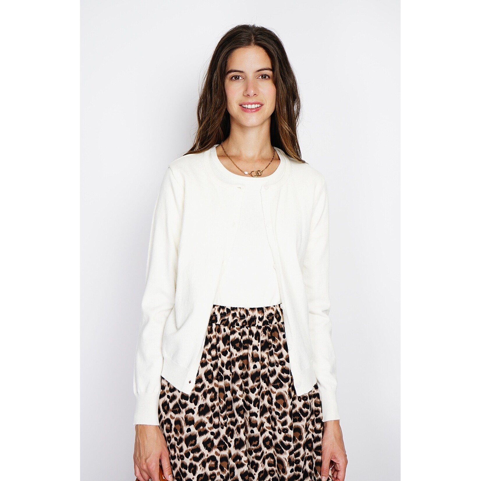 William de Faye William de Faye Twin-set Trui en Vest voor Dames - Met Kasjmier