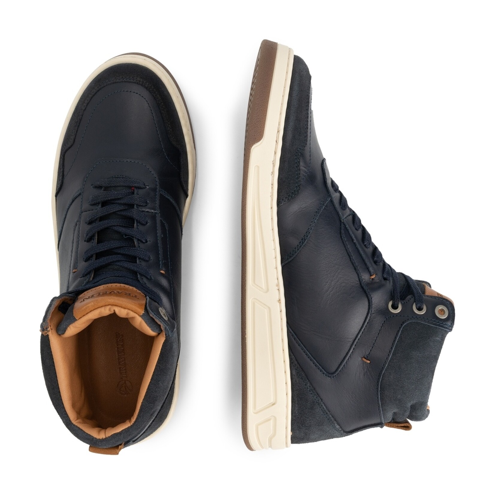 Travelin' Travelin’ Durham Sneakers voor Heren - Uitneembaar Voetbed