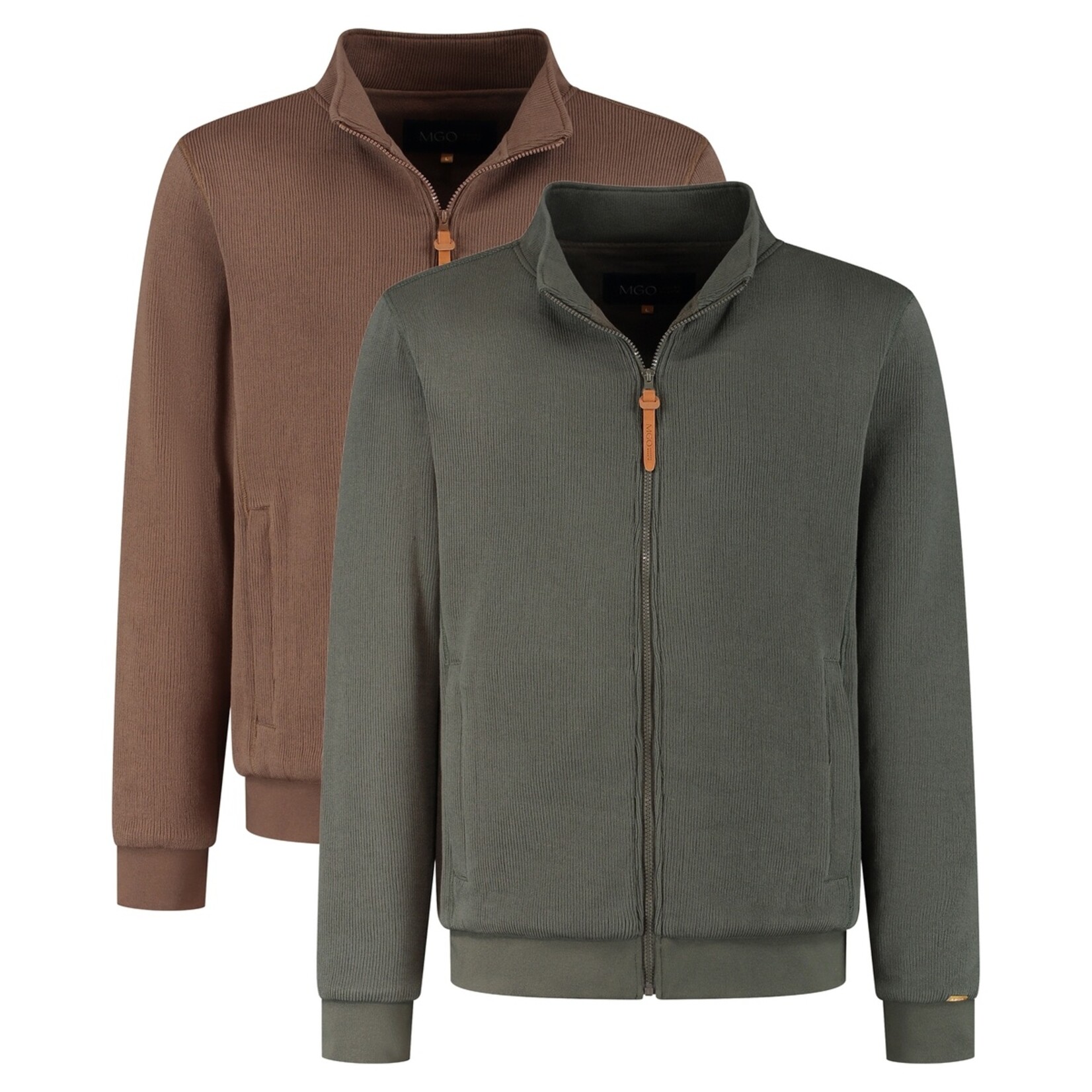 MGO Leisure Wear MGO Kane Vest voor Heren - Fleece Voering en Ribstof Buitenkant